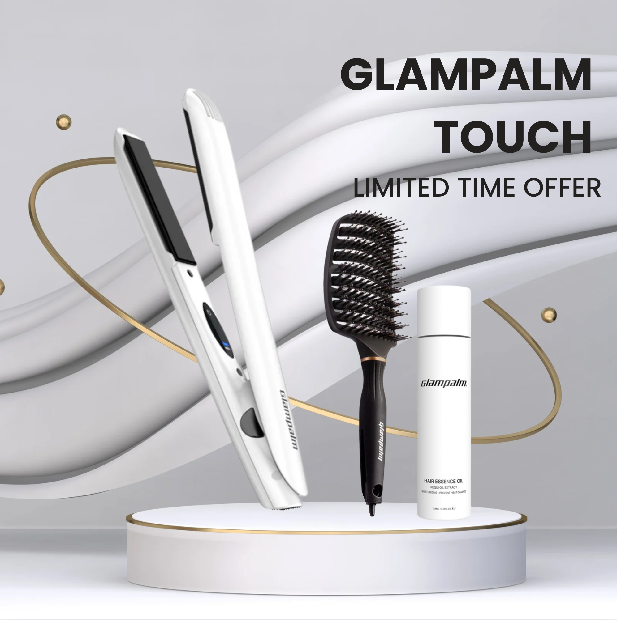 GlamPalm Touch - Smart Styler Bundle